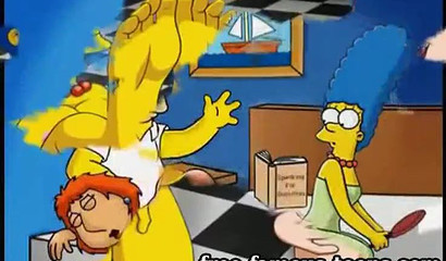 Simpsons, Griffins and American Dad TV porn series