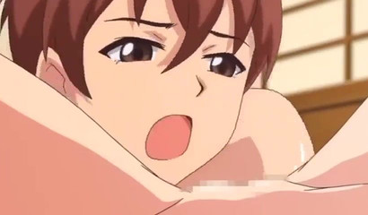 Amazing MILF sucking the cock of a young boy