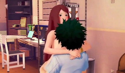 Milf Kushina Uzumaki takes the virginity of an 18-year-old fool