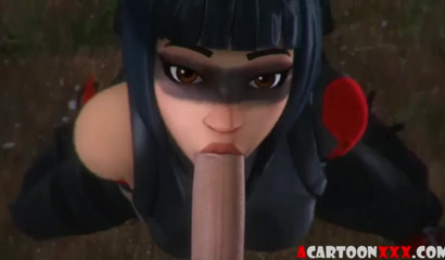 Fantastic Fortnite fucking video with horny babes