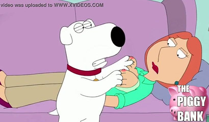 Brian Fondles Lois Griffin!