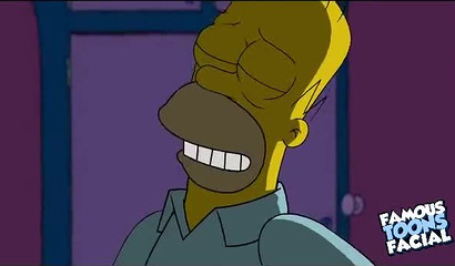 Late night sex between Homer and Marge Simpson