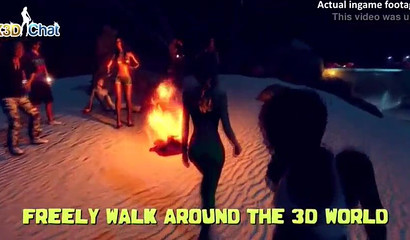 3D Compilation of hot girls from Fortnite and other sexy babes