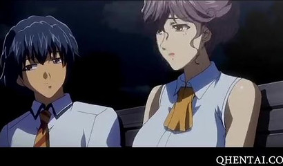 Young and busty anime teacher nicely fucked by her pupil