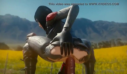 Horny Fortnite babe riding that cock and enjoying anal