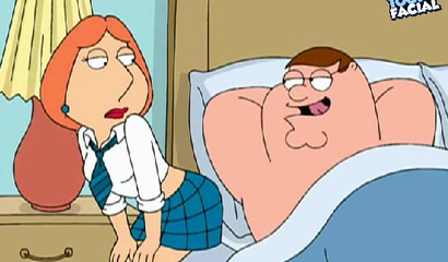 Family Guy porn - Lois gets her anal hole destroyed by Peter's huge cock