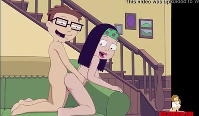 Hayley Smith from American Dad banged by her brother