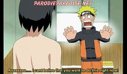 Cartoon Blowjob Hentai Caption - Cartoon beauty Shizune seduces Naruto with a sweet blowjob