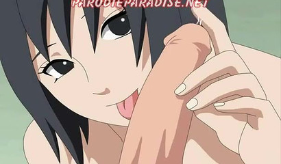 Cartoon beauty Shizune seduces Naruto with a sweet blowjob