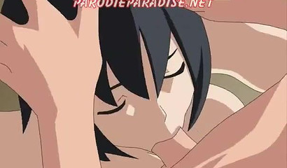 Cartoon beauty Shizune seduces Naruto with a sweet blowjob