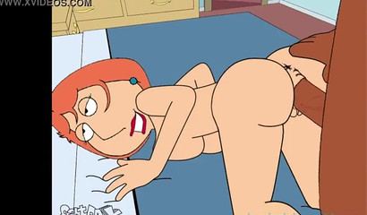 Meg Griffin from Family Guy get blacked while Peter watches