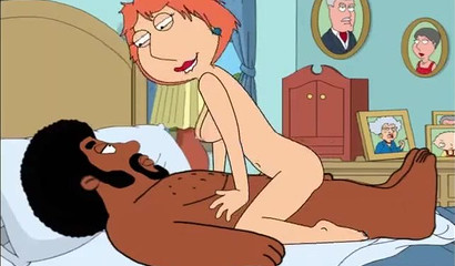 Meg Griffin from Family Guy get blacked while Peter watches