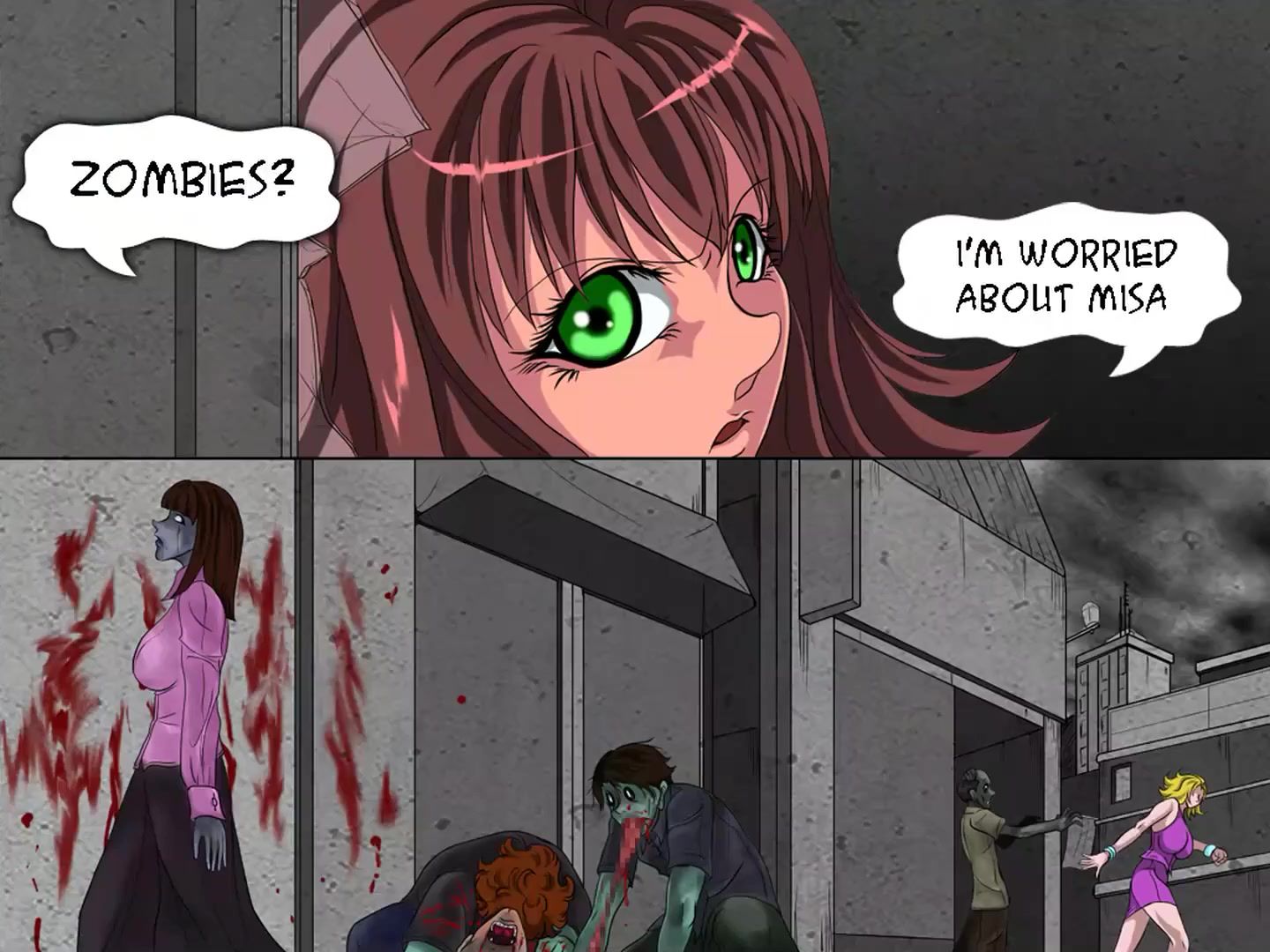 Zombie Girl Anime Sexy - If zombies were this hot the apocalypse would be a breeze