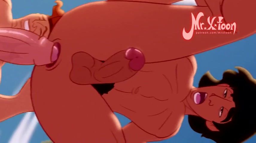 Disney-Porno - Herkules fickt Aladdin