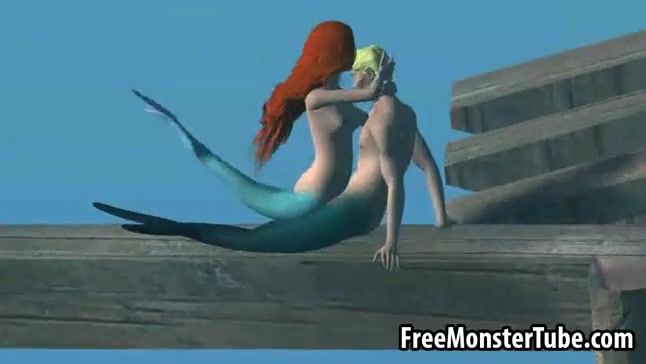 Jalpari Cartoon Sex - Mermaid Ariel and her new boyfriend have sex underwater