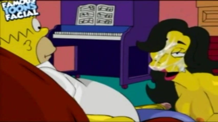 Гомер Симпсон и Мардж трахаются с агентом по недвижимости - Порно мультфильм Симпсоны